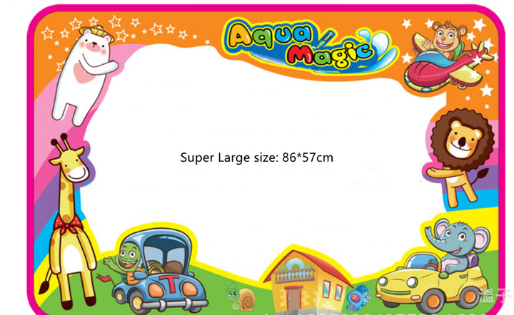 Large Water Doodle Mat – Eco-Friendly Creative Drawing & Writing Toy for Kids